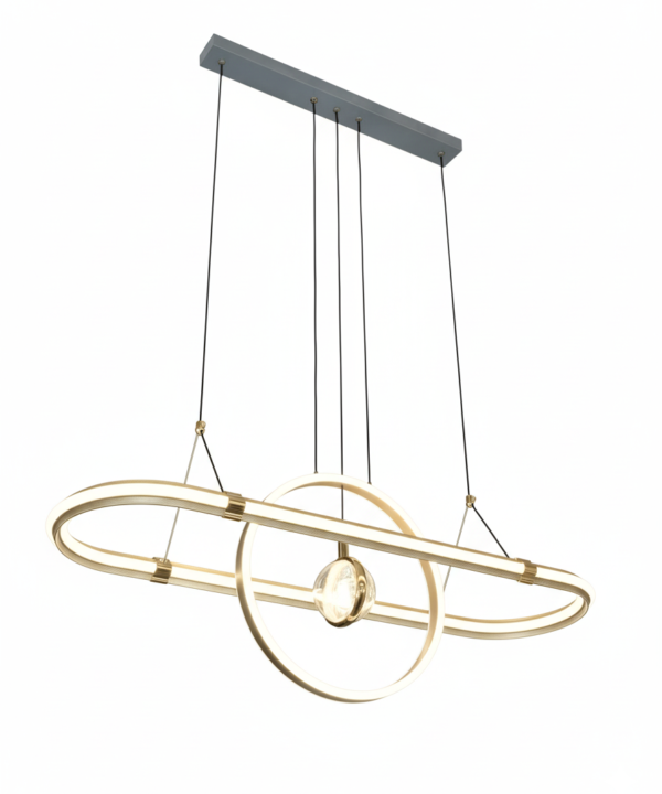 LED Saturn Orbit Linear Pendant